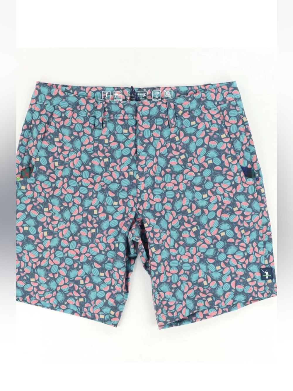 William Murray Men's Printed Swim/Board Shorts watermelon print. Size 34